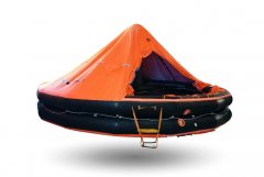 Canopied R raft 