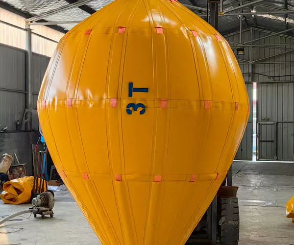 100t parachute duty pvc underwater air lifting bag factory