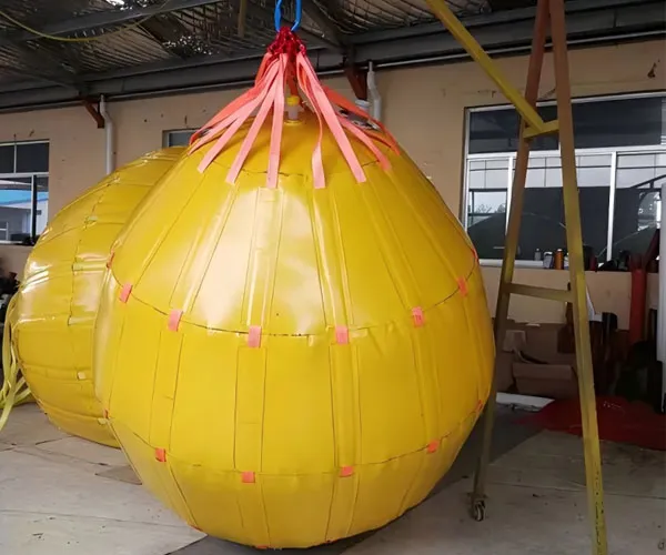 100t parachute duty pvc underwater air lifting bag suppliers