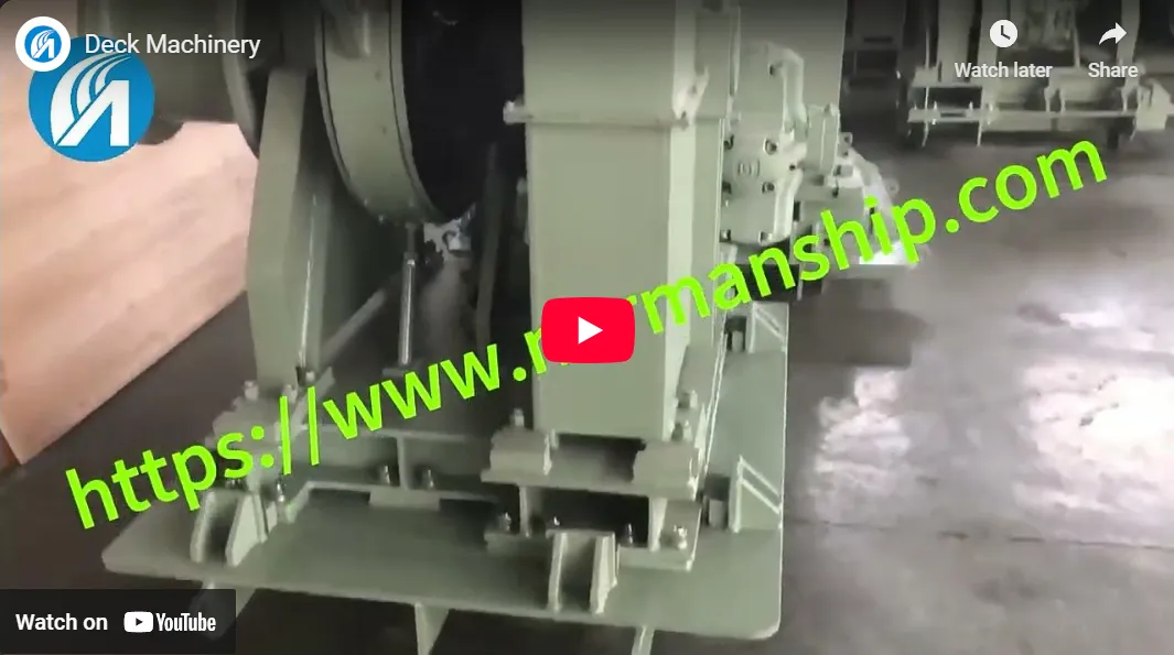 Deck Machinery Deck Machinery