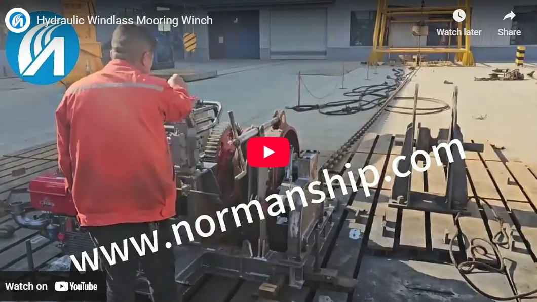 Hydraulic Windlass Mooring Winch