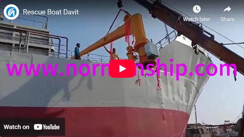 Rescue Boat Davit
