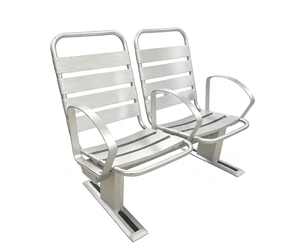 Aluminum Alloy Passenger Ferry Seat Designed for Outdoor Use