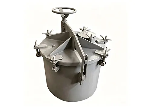 Swiveling Type Oil Tank Access Cover