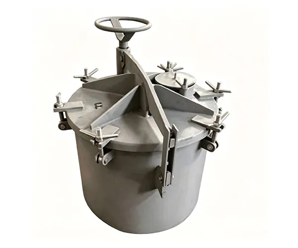 Swiveling Type Oil Tank Access Cover